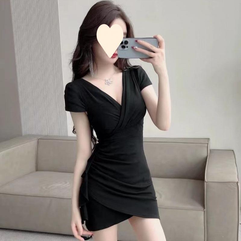 Sexy new dress temperament irregular technician waist thin summer slim tight work clothes skirt