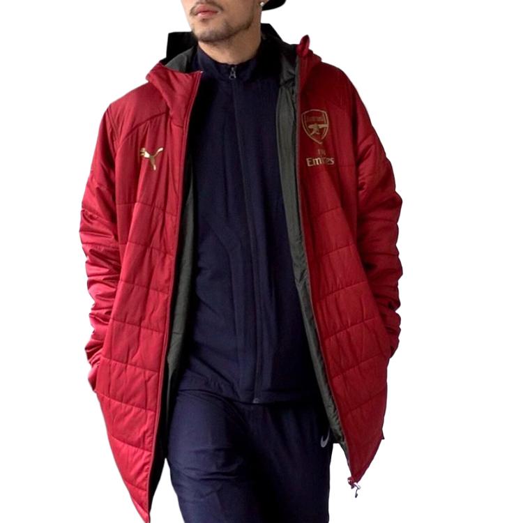 Puma Warm Breathable Comfortable Soft Cotton Jacket Men Jackets Red 753238-07