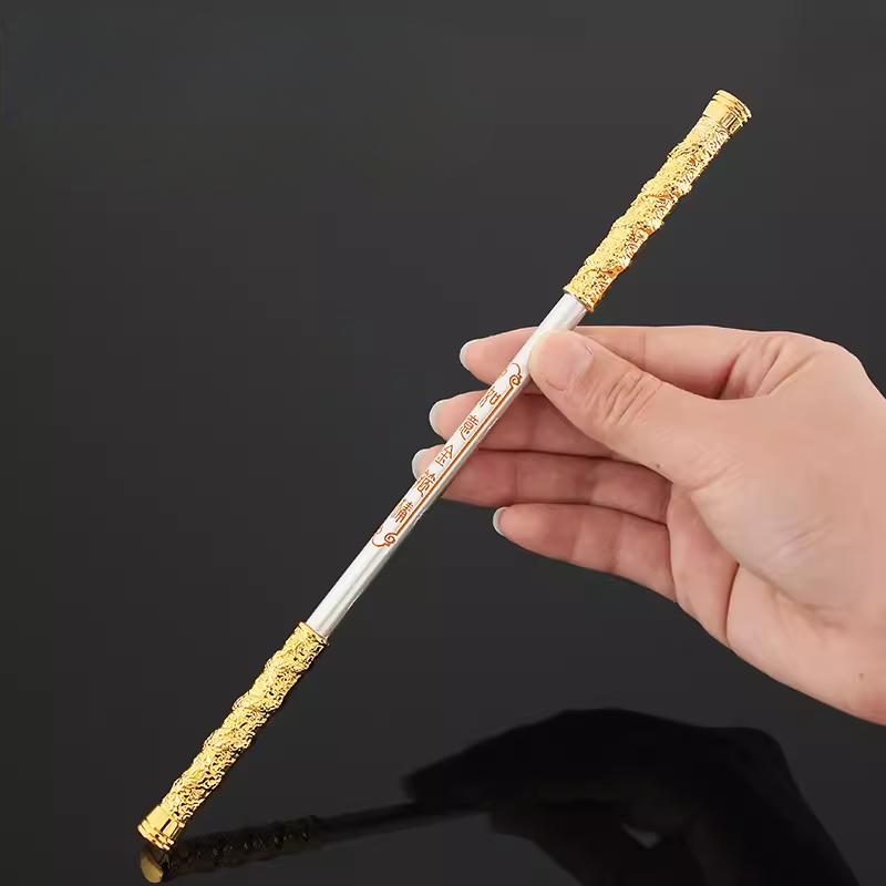 Ruyi Golden Cudgel Crafts Modern Simple Household Desktop Decoration Sun Wukong Sun Walker Metal Decoration Alloy Model Toy 22cm