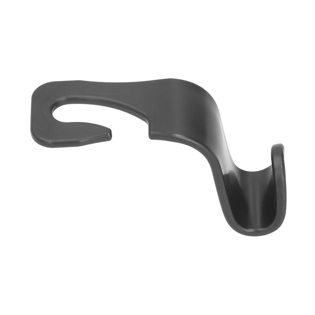 Car Hook PP Headrest Hook Black Portable Concealed Seat Back Hook for Handbag Purse
