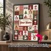 Custom Name Christmas 5D Diamond Painting Personalized Full Drill Diamond Art Kit Gift
