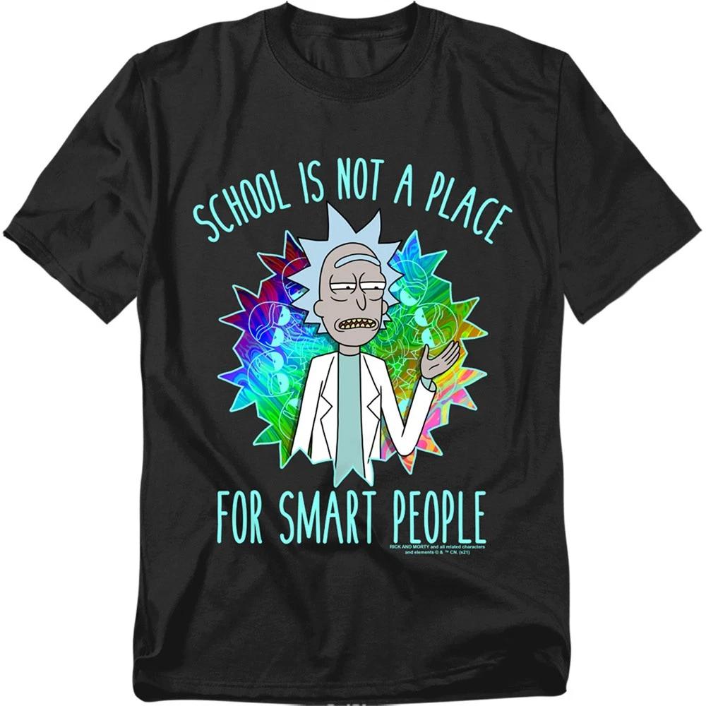 Rick And Morty - School - Adult Men T-Shirt XL