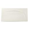 Ceramic Cake Flat White Rectangular Plate Sushi Plate Baking Tableware Creative Steak Plate Restaurant Commercial Plate