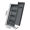 1Set 24-in-1 Precision Magnetic Screw Batch S2 Batch Head Multi-purpose Set Mobile Phone Repair Disassembly Screw