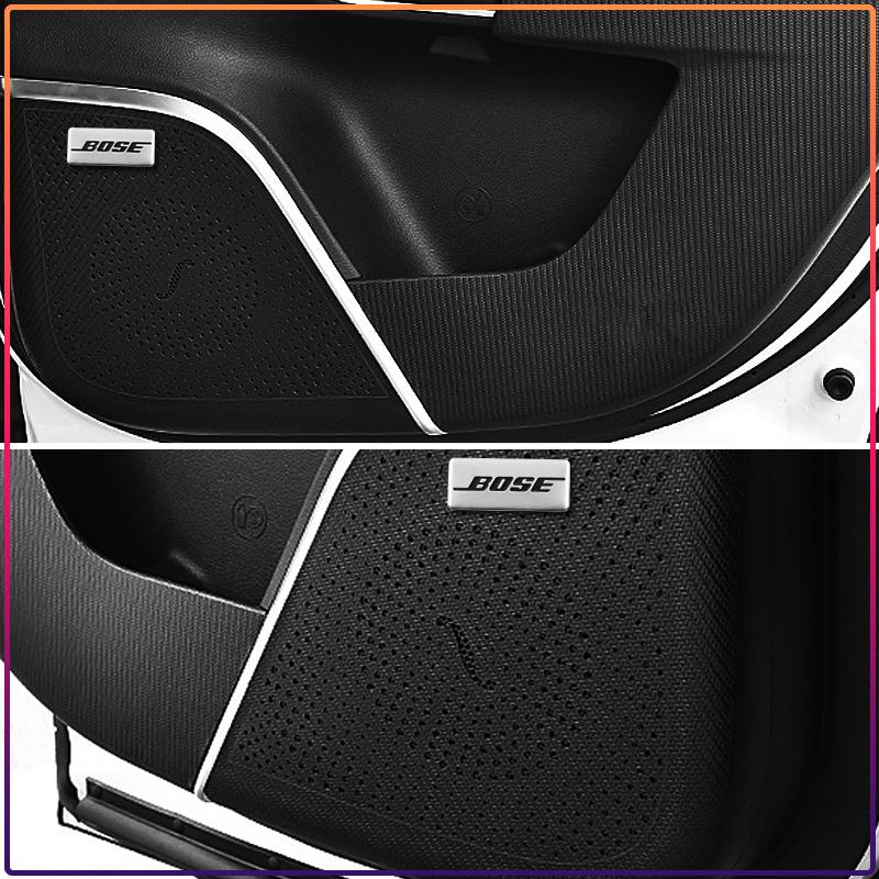 BOSE Letter Logo Badge aluminum 3D car audio stickers For bmw Dacia Alfa Romeo Lada Skoda Hyundai Infiniti Volvo Jaguar