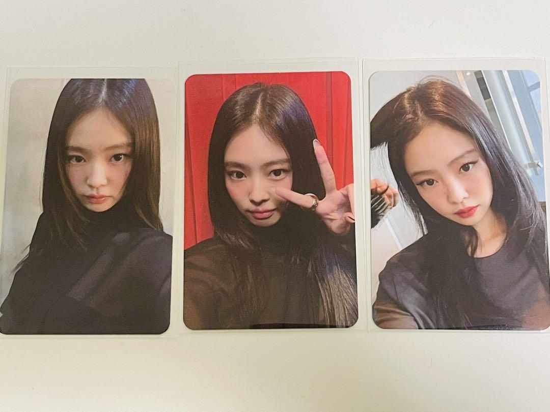 

[USED] JENNIE Ruby makestar Lakidro Trading Card Jennie 3-piece set