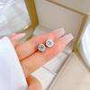 Roman Zircon Minimalist Stud Earrings Cold Men'S And Women'S Earrings Personality Temperament Banquet Earrings