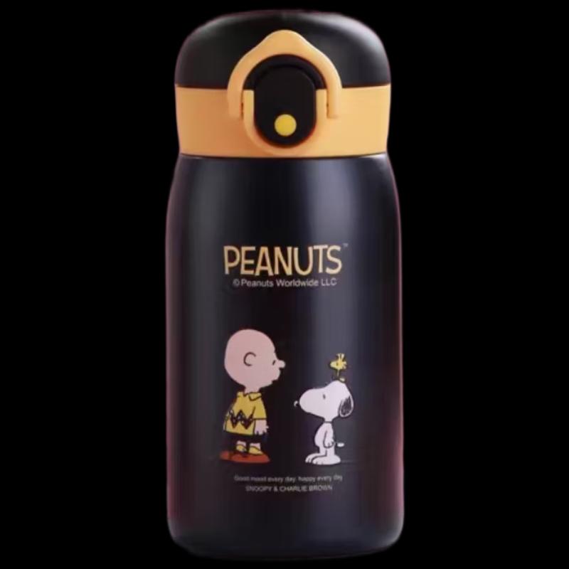 Snoopy Cartoon Pop-up Lid Vacuum Flask