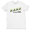 Be Rare Uncommon Different Graphic T-Shirt - Best T-Shirts To Wear with Jordans Foams Pine Green