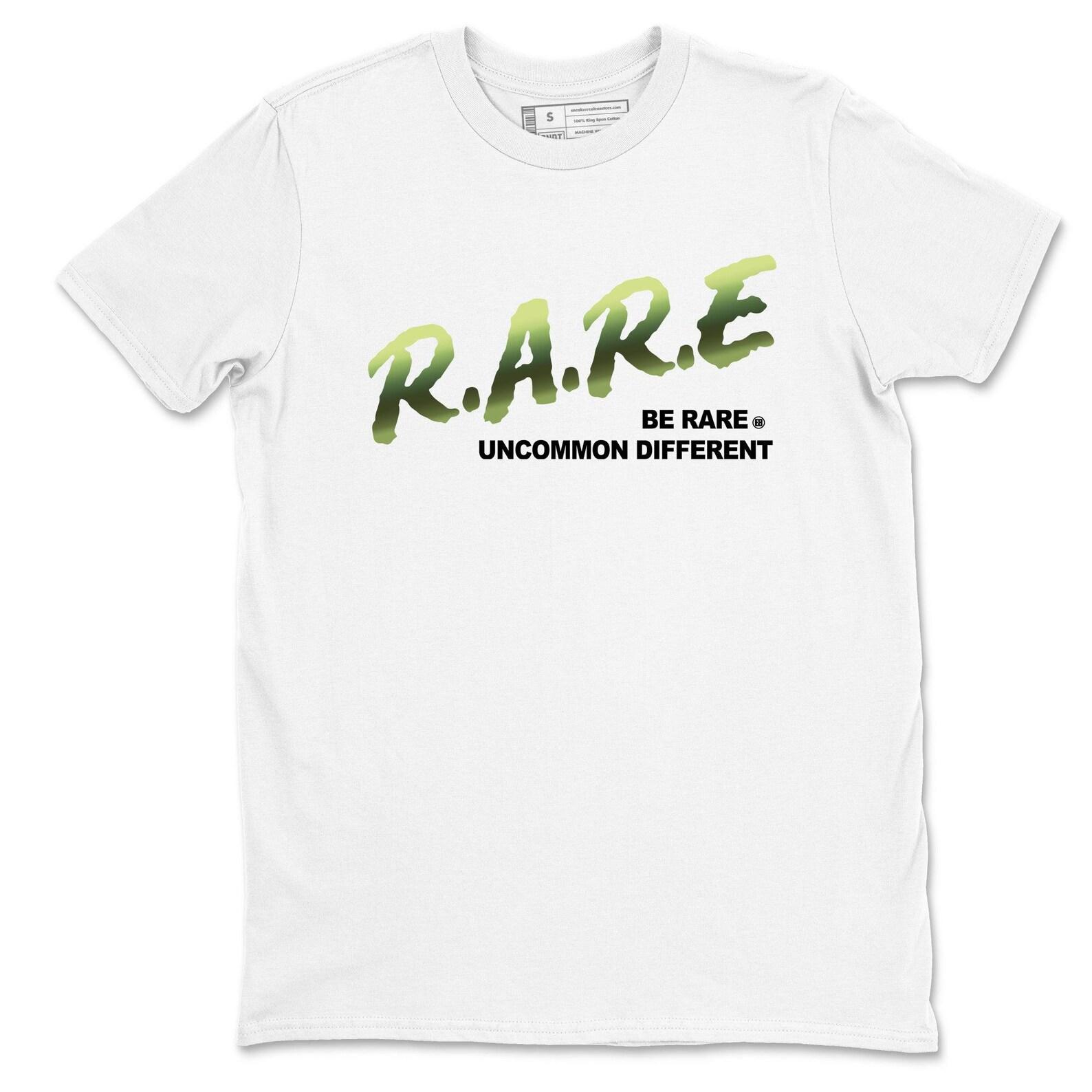 Be Rare Uncommon Different Graphic T-Shirt - best T-Shirts to wear with jordans Foams Pine Green S