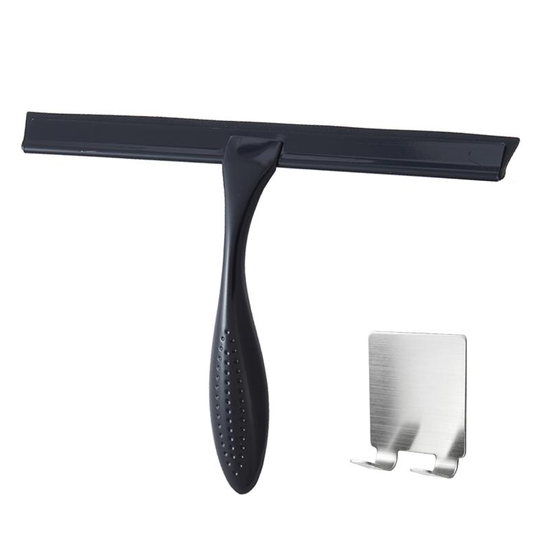 Multi-Purpose Household Cleaning Tool Kitchen Cleaning Scraper Silicone Wiper for Floor Window 34*5*30cm чёрный