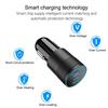 Dual PD 3.0 40W Type-C Car charger with 1m Type-C to Type-C Data Cable
