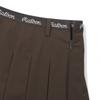 MALBON GOLF Double Pleated Skirt Brown (Woman)