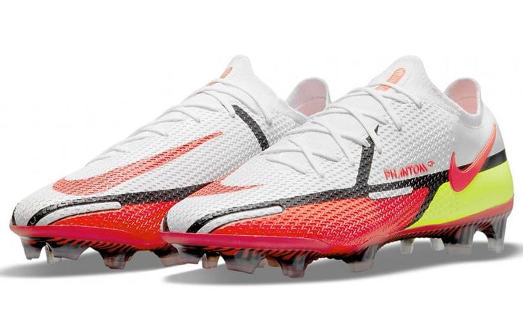 Nike Phantom GT2 Elite Fg Weiß Volt Schwarz Helles Karmesinrot CZ9890-167