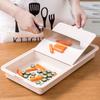 With Storage Basket 3 in 1 Cutting Board Non-slip Kitchen Accessories Chopping Blocks  Vegetable