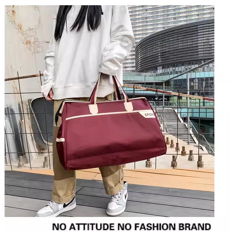 Women's Lightweight Waterproof Travel Crossbody Handbag: Large Capacity for Business or Sports.