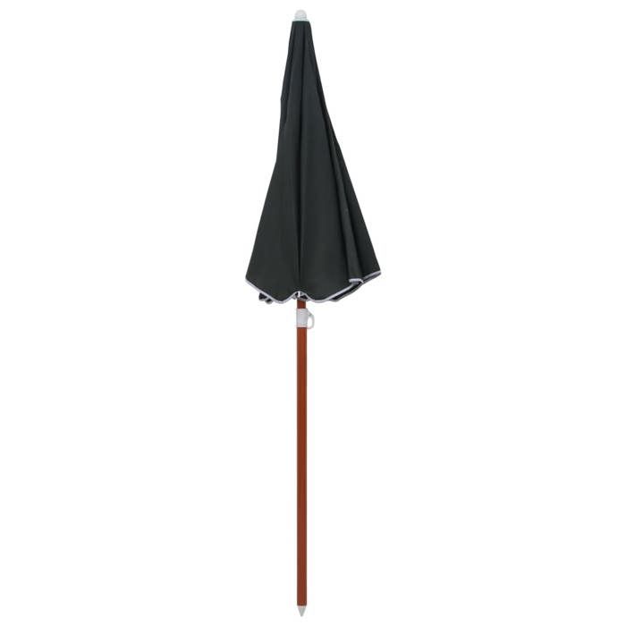 VidaXL Parasol de Jardin avec Mât en Acier, Pare-soleil de Patio, Abri de Soleil, Parasol de Terrasse Arrière-cour 47804