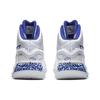 LiNing Blade 4 Cushioning Durable Mid-Top Basketball Shoes Men sneakers White Blue ABAT141-1