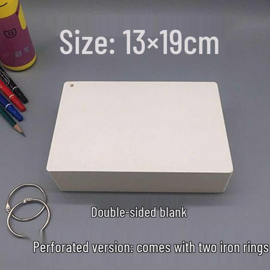 DIY Blank Postcards: Creative Writing, English Word, and Pinyin Greeting Cards