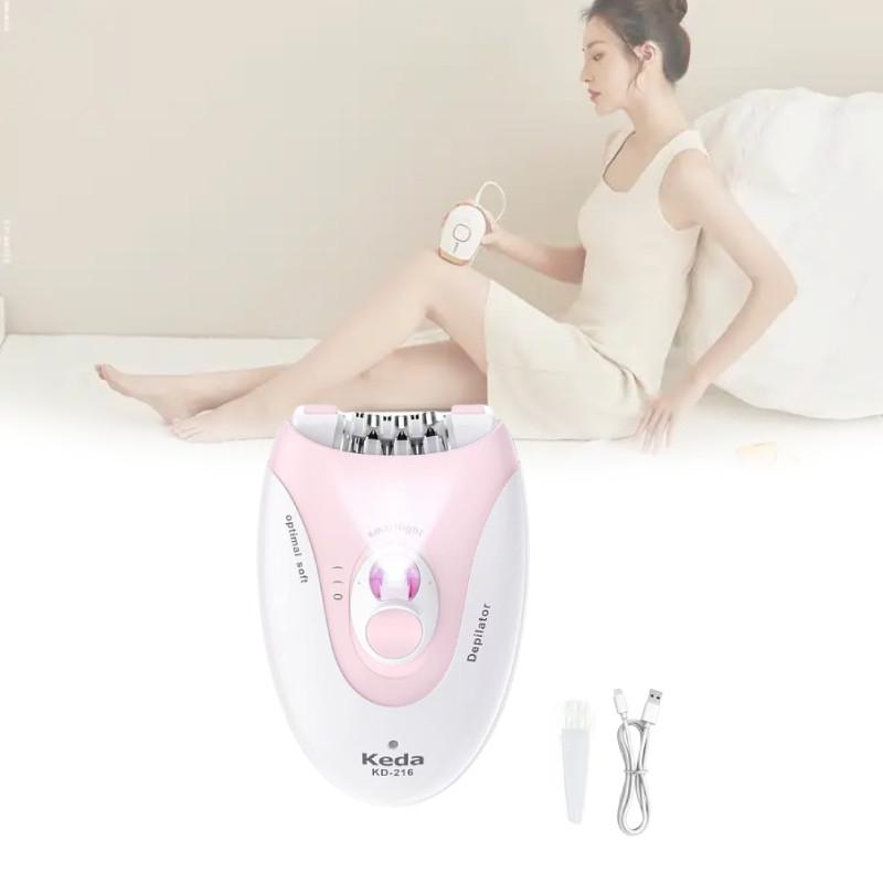 Epilator Women For 2 Speed Setting 36 Tweezers Facial Smooth Glide Epilator Face