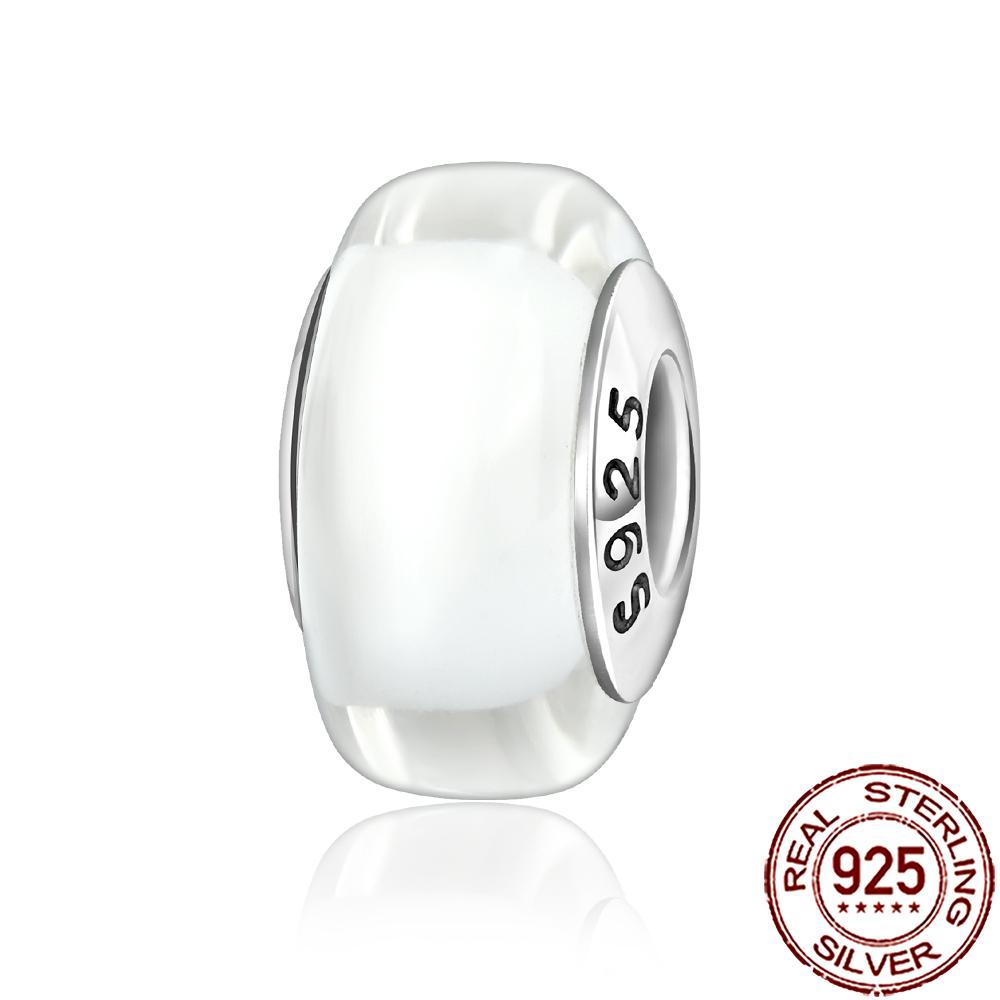 New Designer Charms Copper Colorful Murano Glass Beads Suitable For Genuine Fashion Bracelet Necklace Diy Jewelry