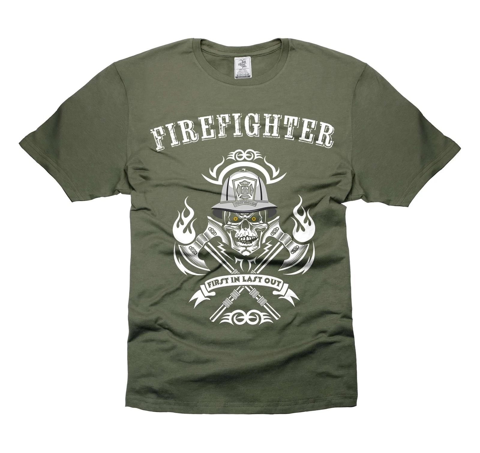 Mens Firefighter T-shirt Father s day gift for firefighter dad gift ideas M