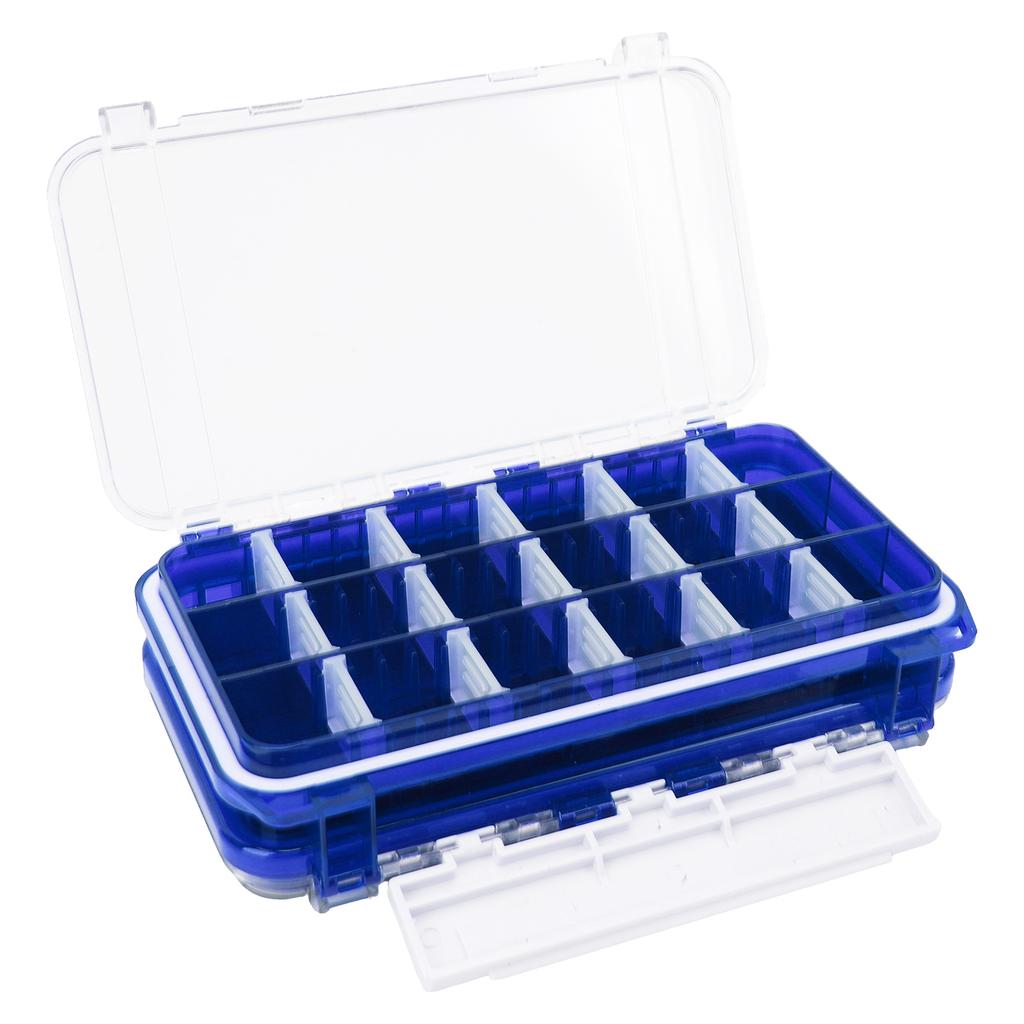 Taca na przynęty wędkarskie z przegródkami Stabilne pudełko do przechowywania akcesoriów wędkarskich PP do wody słonej i słodkiej