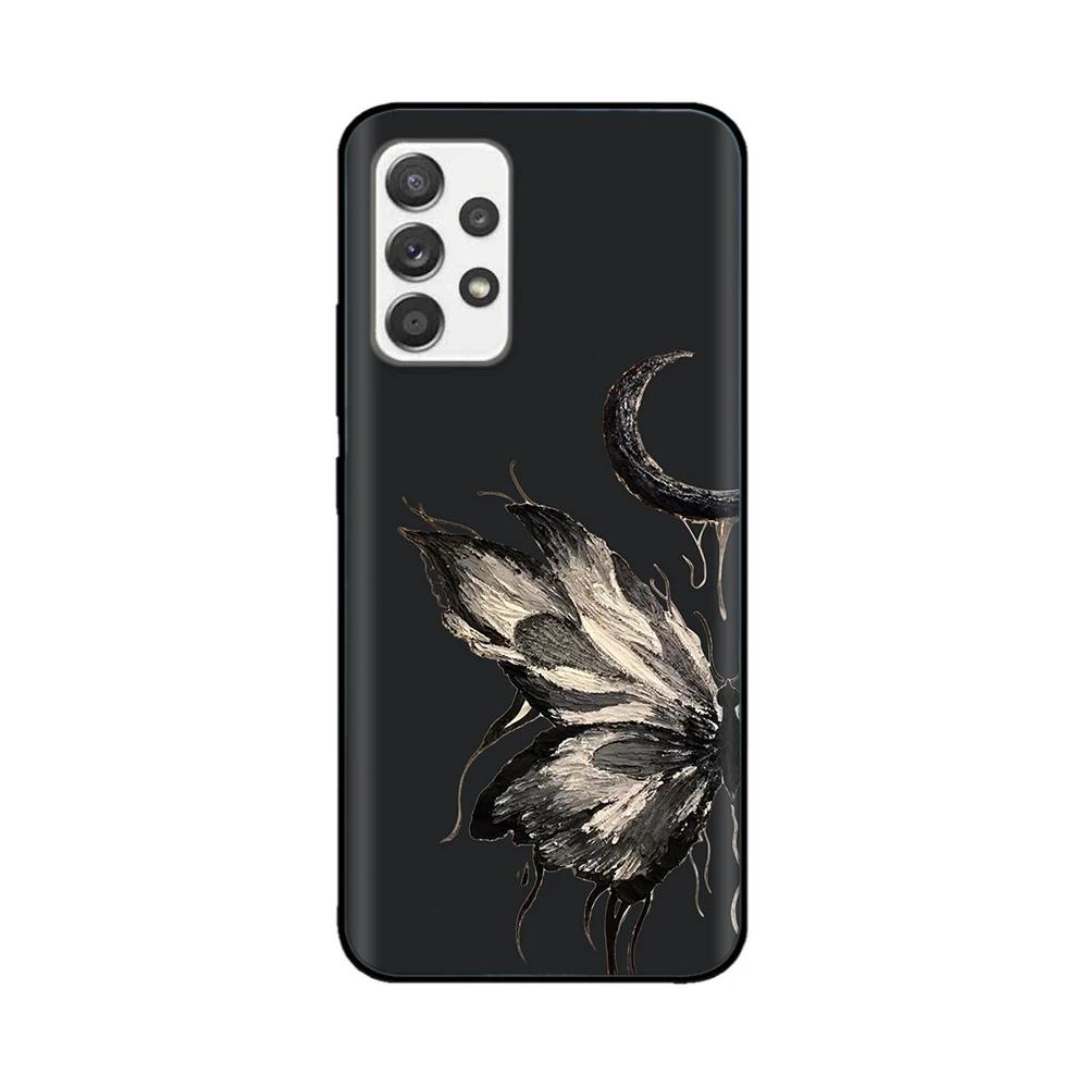 Cover For Samsung A72 Case Soft Liquid Silicone Housing For Samsung Galaxy A72 Case A 72 Full Protection High Quality Fundas