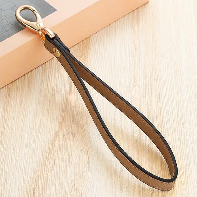 Purse Straps Leather Wristlet Keychain Handle Rope DIY Accessory Wrist Strap Wristlet for Purse,Wallet,Clutch,Keychain