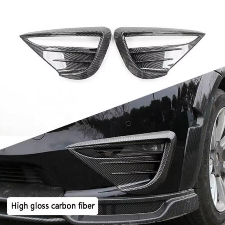 Tesla Model Y Fog Light Decorative Frame - Eyebrow Shape