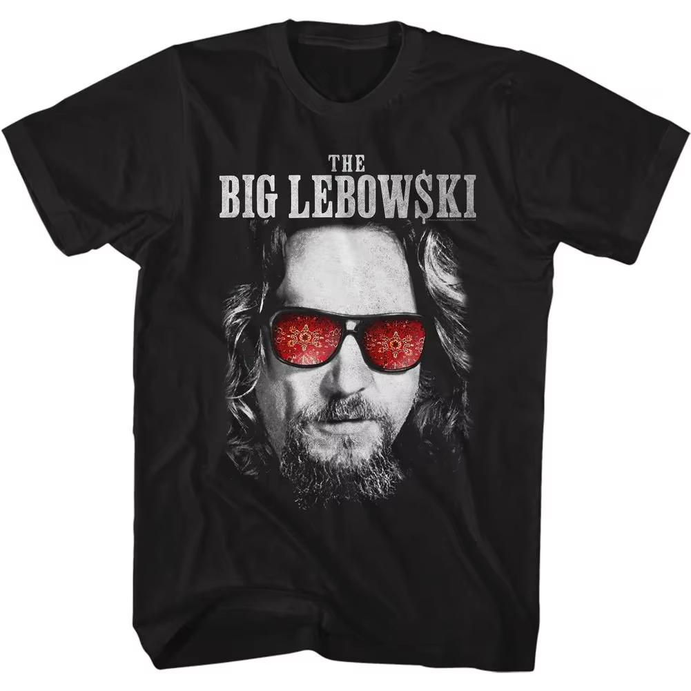 The Big Lebowski Lebowski Classic Black Adult T-Shirt Summer Men s and Women s Loose and Breathable T-shirt Top 2XL