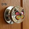 Decorative Door Handle High Durability Simple Installation Nature-Inspired Transparent Doorknob Cabinet Pull