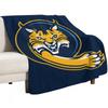 the Bobcats Quinnipiacicon Throw Blanket Shaggy Furry Soft Blanket for Bedroom Living Room