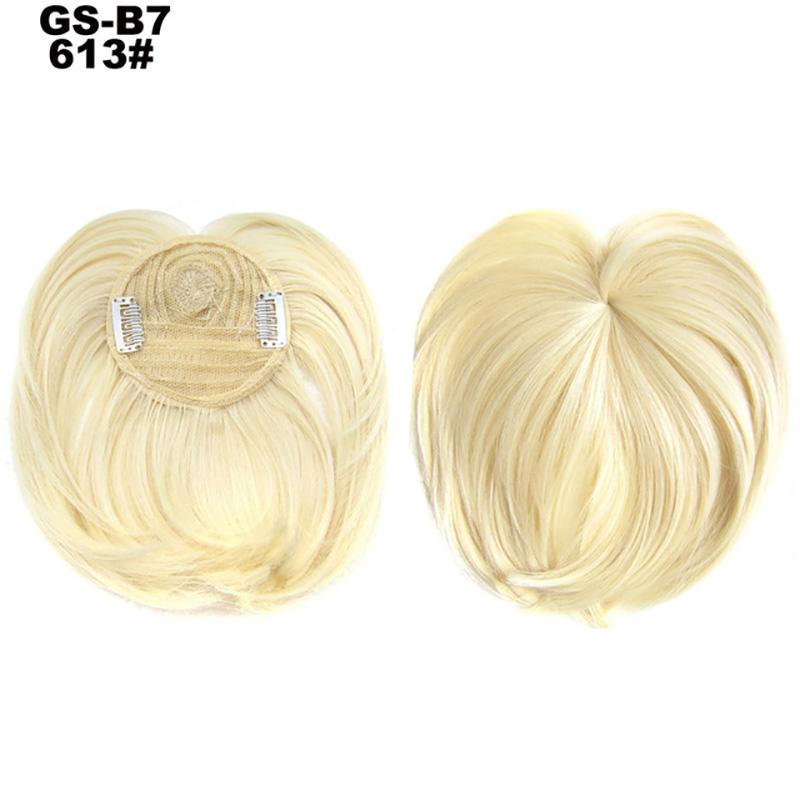 Hair Bangs Blunt-Bang Clip On Hair Extension False Fringe Women's Hairpieces
