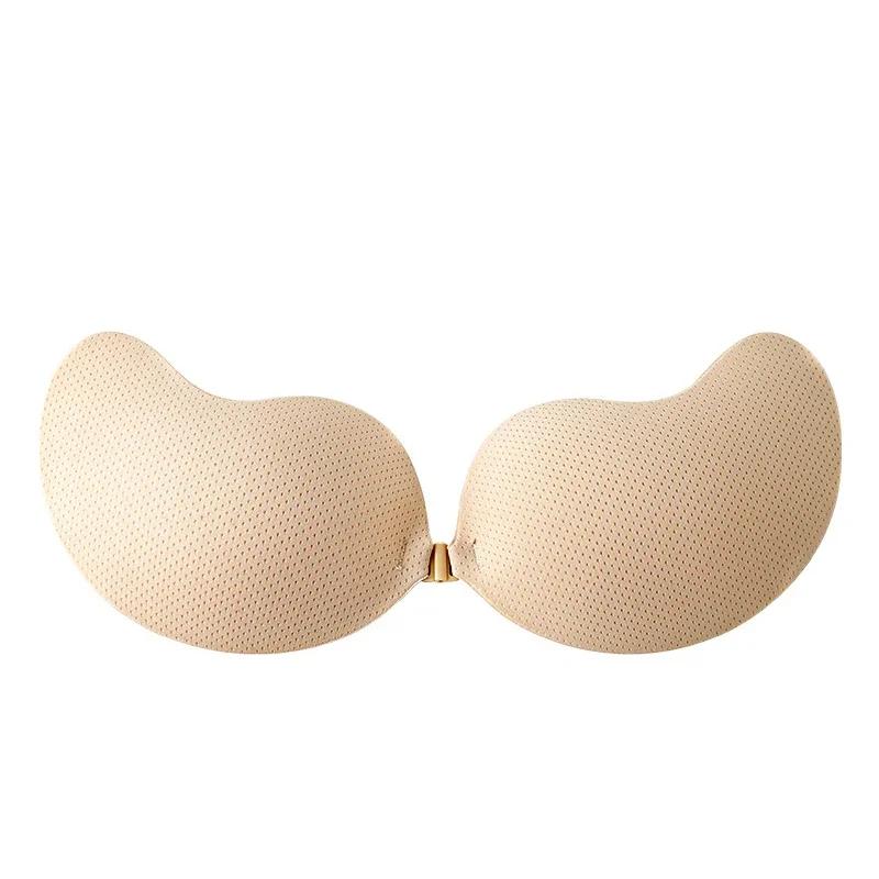 

Invisible Strapless Adhesive Stick Bra Strapless Push Up Bras Women Lingerie Seamless Silicone Nipple Covers Bralette Underwear A