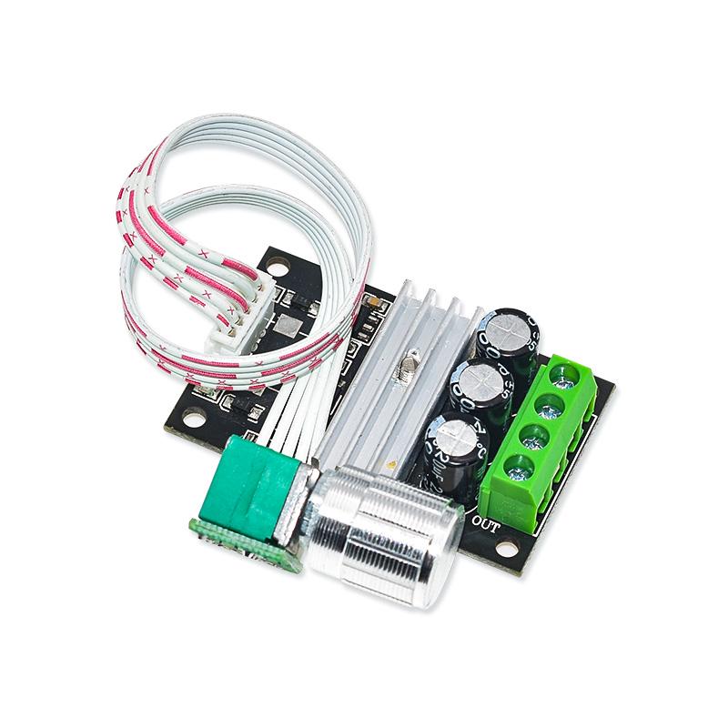PWM DC-Motor Drehzahlregler 6V-28V 3A mit Schalterfunktion - Modell 1203BKW