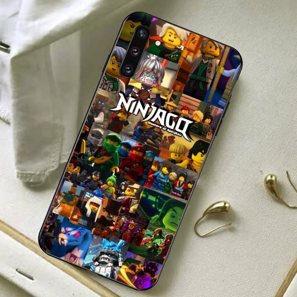 Animovaný kryt na telefon s motivem N-Ninjago pro Redmi Note 4 X 5 A 6 7 8 T 9 9S 10 11 11S 11E Pro Poco M3 Pro