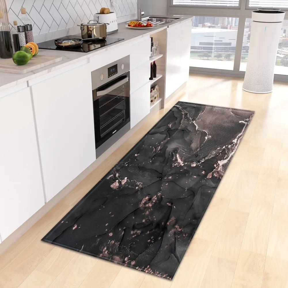 Entrance Doormat Kitchen Carpet Bedroom Floor Balcony Decoration Long Rug Custom Made Home Bath Door Hallway Anti-Slip Foot Mat