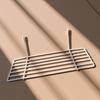 Bird Perch Shelf: Iron Grid Wall Hanging Platform For Parrot Cage Easy Installation Small Pet Rest Stand Bird Cage Shelf Metal