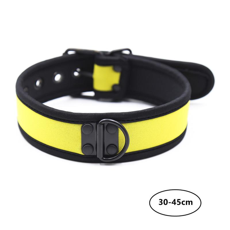Exotic Accessory of Puppy Play Bondage Collar Strap for Men Women Bdsm Slave Cosplay Fetish Sponge Choker Flirt Erotic Sex Toys