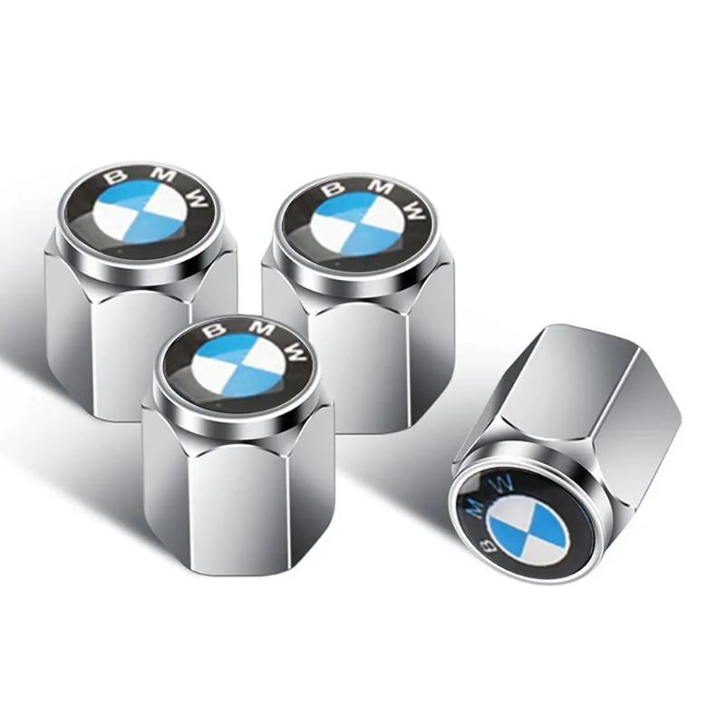 4 Pcs Wheels Rims Stem Air Tires Truck Bicycle Car Cover Tire Valve Caps Dust Caps for BMW M E60 E46 E90 F30 F10 G30 G20 F48 G22
