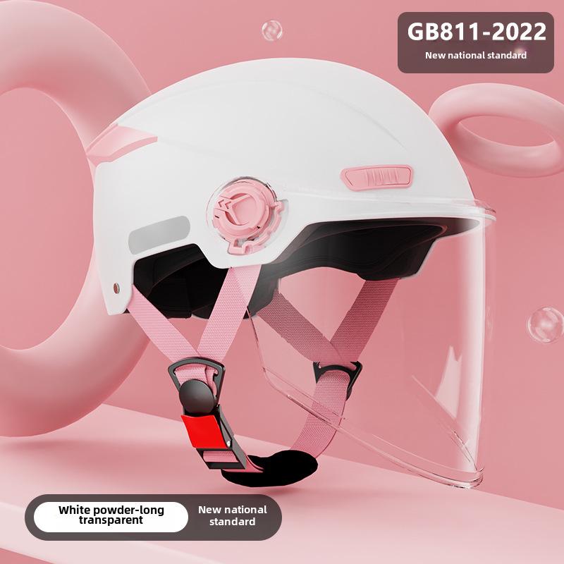 Universal Electric Vehicle Helmets for Men and Women - All-Season Safety for B-Type Battery Vehicles