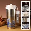 521ml Pure Titanium Coffee Mug Outdoor Corrosion Resistance Thermal Insulated Coffee Mug Car Vacuum Flasks Drinking Utensils