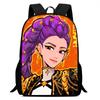Neue Kpop Hexenjägerin Mädchengruppe Schultasche High-Definition-Druck Lässiger grenzüberschreitender leichter Rucksack