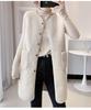 Women's Mid-Length Faux Lamb Wool Vest - Autumn/Winter Fashion Versatile Coat