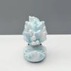 Duck Figurine Creative Ice/Fire Duck Statue Small Resin Animals Desktop Decorations For Home Office