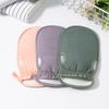 Gentle Exfoliating Bath Glove for Women Skin Friendly Deep Cleansing Back Scrubber Reusable Quick Dry Bath Accessory Effective Yet Safe Body Scrubber