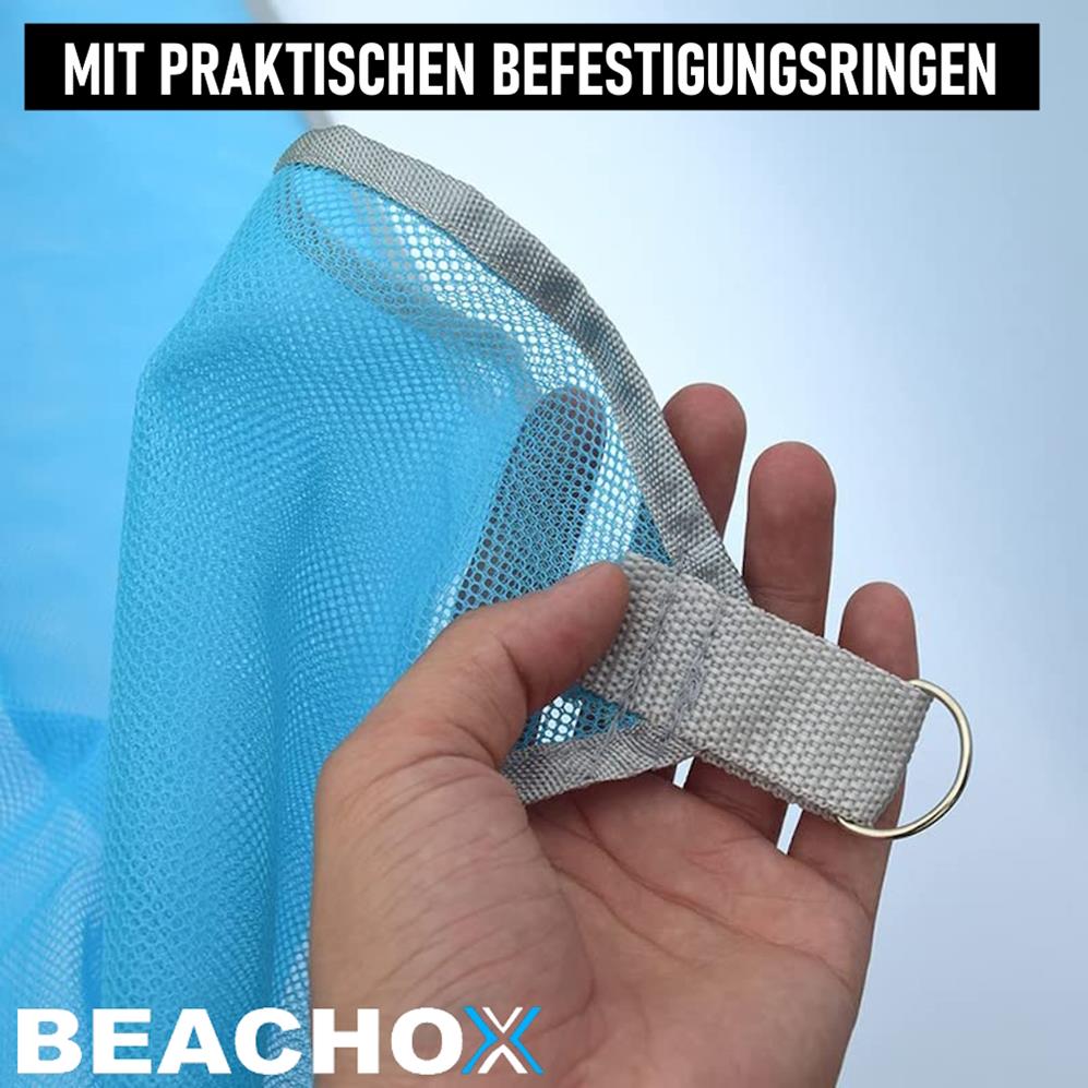 BEACHOX Sandfreie Strandmatte Stranddecke Picknickdecke Strandtuch Campingmatte