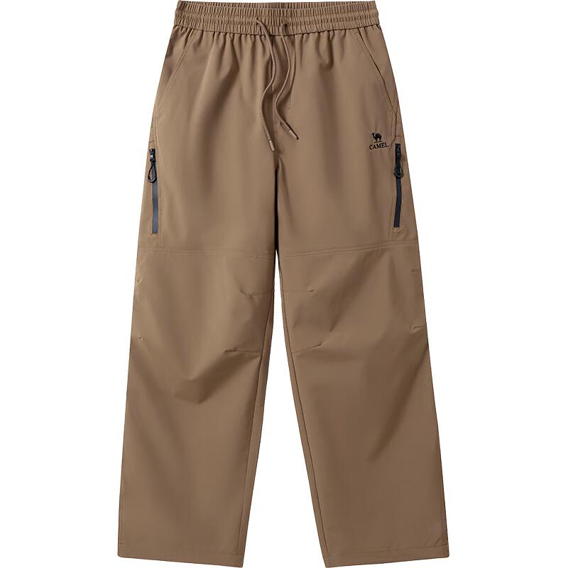 CAMEL Men's 2025 A/W Water-Repellent Loose Casual Outdoor Pants M15CA76042