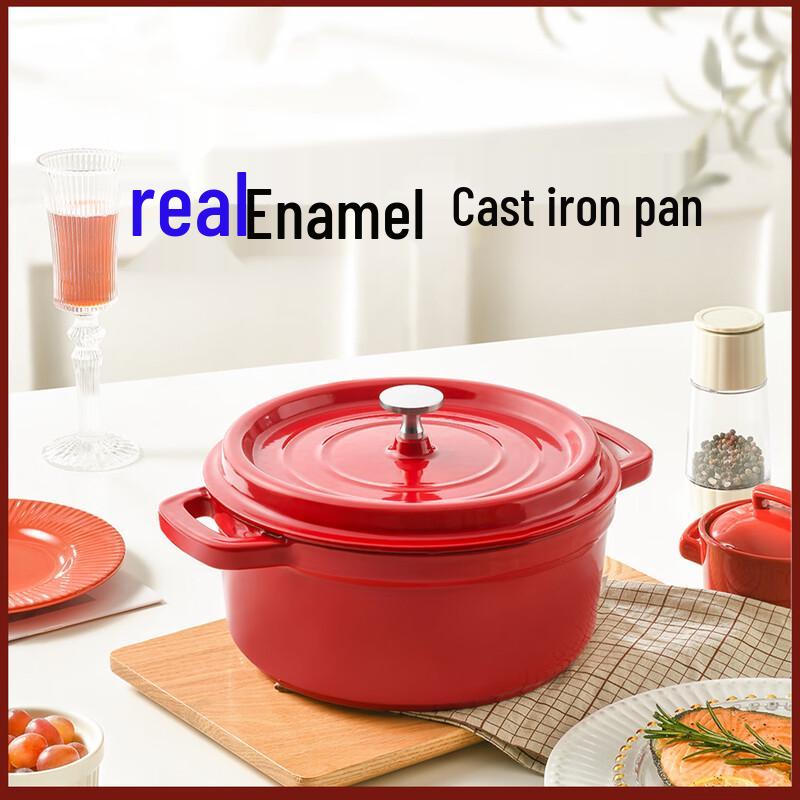 Enamel Coated Cast Iron Casserole